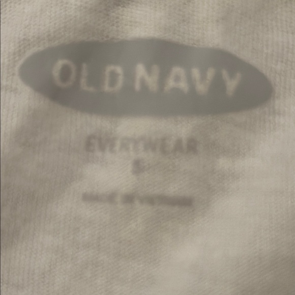 Old Navy White Short Sleeve Relaxed T-Shirt - Picture 2 of 2